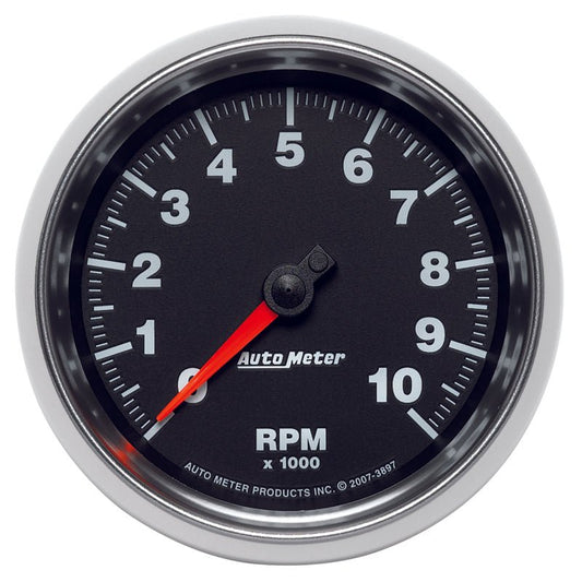 Autometer GS 3-3/8in 10000 RPM In-Dash Tachometer Gauge AutoMeter Gauges