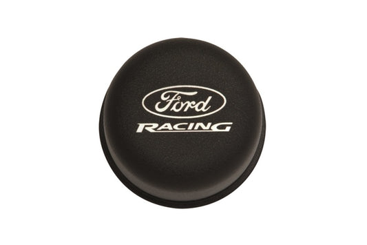 Ford Racing Black Breather Cap W/ Ford Racing Logo