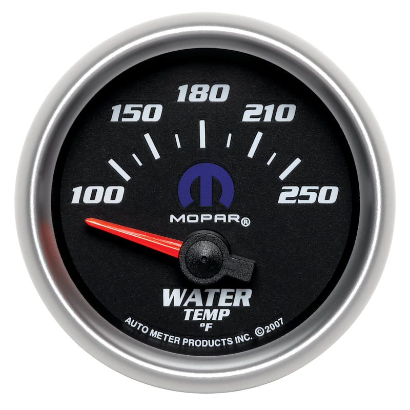 Autometer Mopar 52.4mm SSE 100-250 Degree F Water Temperature Gauge AutoMeter Gauges
