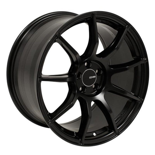 Enkei TS9 18x8.5 5x114.3 35mm Offset 72.6mm Bore Black Enkei Wheels - Cast