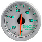 Autometer Airdrive 2-1/6in Wideband Air / Fuel Gauge 10:1-17:1 ARF Range - Silver AutoMeter Gauges