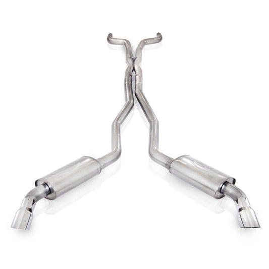 Stainless Works 2010-15 Camaro 6.2L 3in Exhaust X-Pipe S-Tube Turbo Mufflers Polished Tips Stainless Works Catback