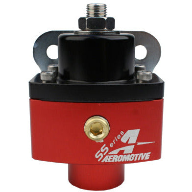 Aeromotive Carbureted Adjustable Regulator - Billet 2-Port AN-6 Aeromotive Fuel Pressure Regulators