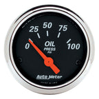 Autometer Designer Black 1969 Camaro Dash Kit 6pc Tach / MPH / Fuel / Oil / WTMP / Volt AutoMeter Gauges
