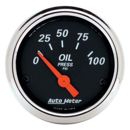 Autometer Designer Black 70-72 Chevelle SS/El Camino Dash Kit 6pc Tach/ MPH/ Fuel/ Oil/ WTMP/ Volt AutoMeter Gauges