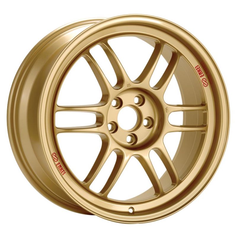 Enkei RPF1 15x8 4x100 28mm Offset 75mm Bore Gold Wheel Enkei Wheels - Cast