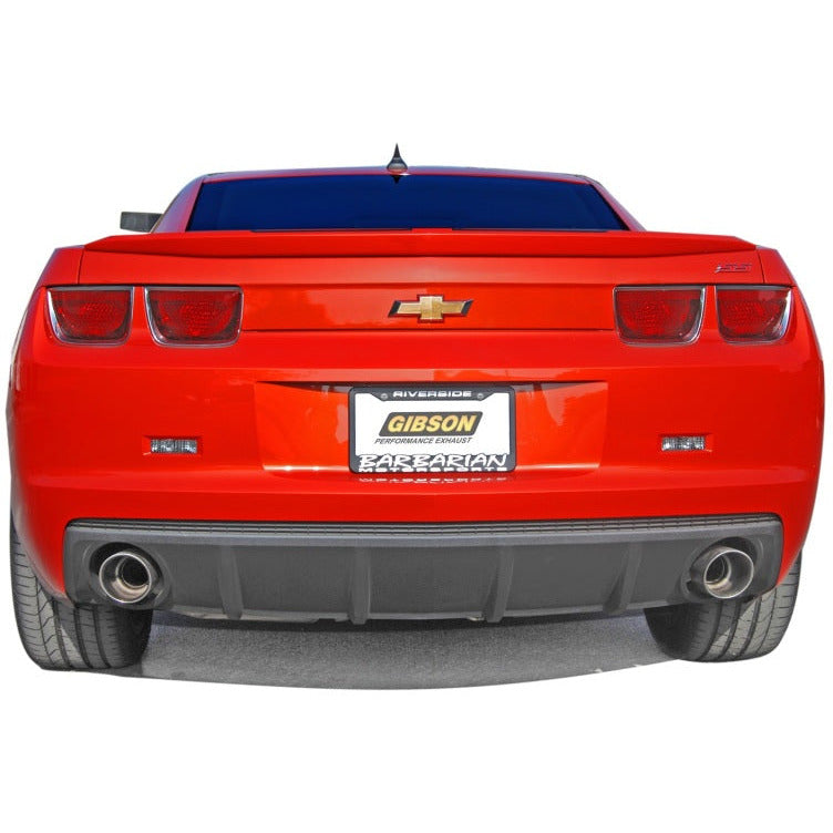 Gibson 2010 Chevrolet Camaro SS 6.2L 2.25in Cat-Back Dual Exhaust - Aluminized Gibson Catback