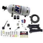 Nitrous Express 4150 4-BBL/Alcohol Nitrous Kit (50-300HP) w/10lb Bottle Nitrous Express Nitrous Systems