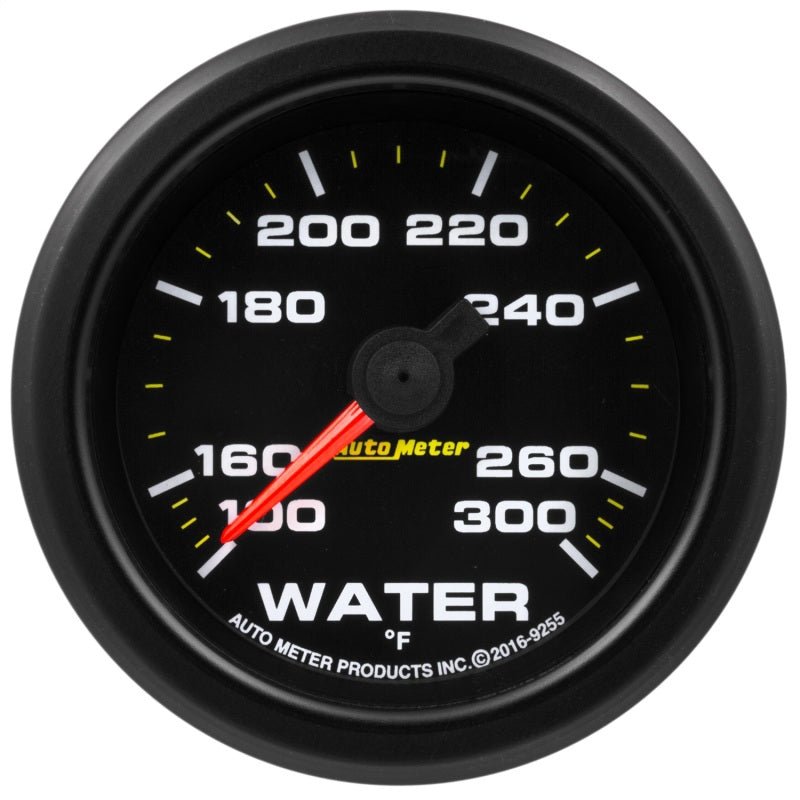 Autometer Extreme Environment 2-1/16in 100-300 Deg Water Temp Gauge Stepper Motor w/Peak & Warn AutoMeter Gauges