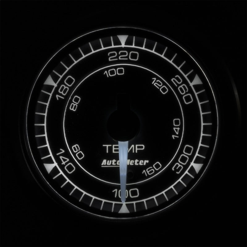 Autometer Chrono 2-1/16in 140-380 Degree Digital Stepper Motor Temperature Gauge AutoMeter Gauges