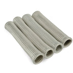 DEI Protect-A-Boot - 7in - 4-pack - No Ring - Silver DEI Thermal Sleeves