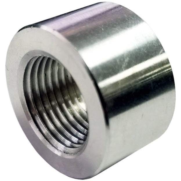 Torque Solution Weld Bung 3/8in (-18) NPT Female Aluminum Torque Solution Fittings