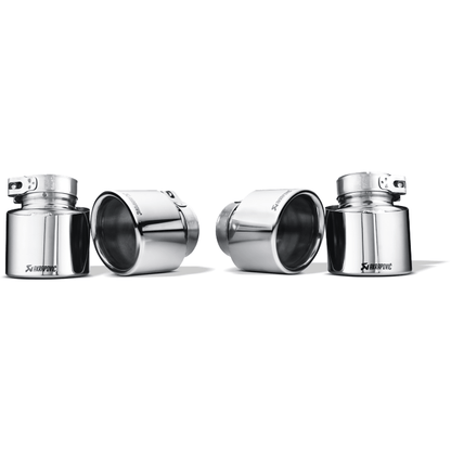 Akrapovic 09-14 BMW X5M (E70) Tail Pipe Set (Titanium) Akrapovic Tips