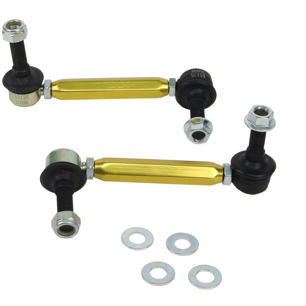 Whiteline Universal Sway Bar - Link Assembly Heavy Duty 150mm-175mm Adjustable Steel Ball Whiteline Sway Bar Endlinks