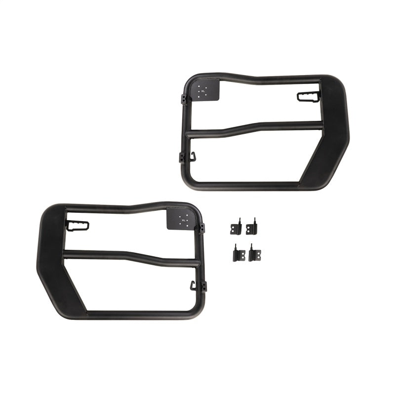 Rugged Ridge Fortis Tube Doors Front 07-18 Jeep Wrangler JK Rugged Ridge Doors