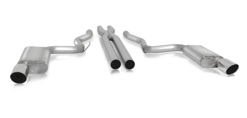 Gibson 15-17 Ford Mustang GT 5.0L 3in Cat-Back Dual Exhaust - Stainless - (Hardtop Only)