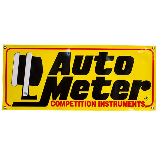 Autometer 3ft Heavy Race Banner AutoMeter Uncategorized