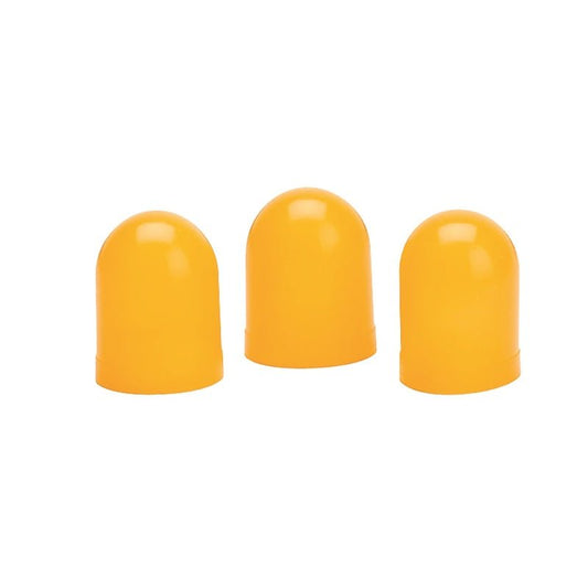 Autometer Light Bulb Boots - Yellow Quantity 3 AutoMeter Uncategorized