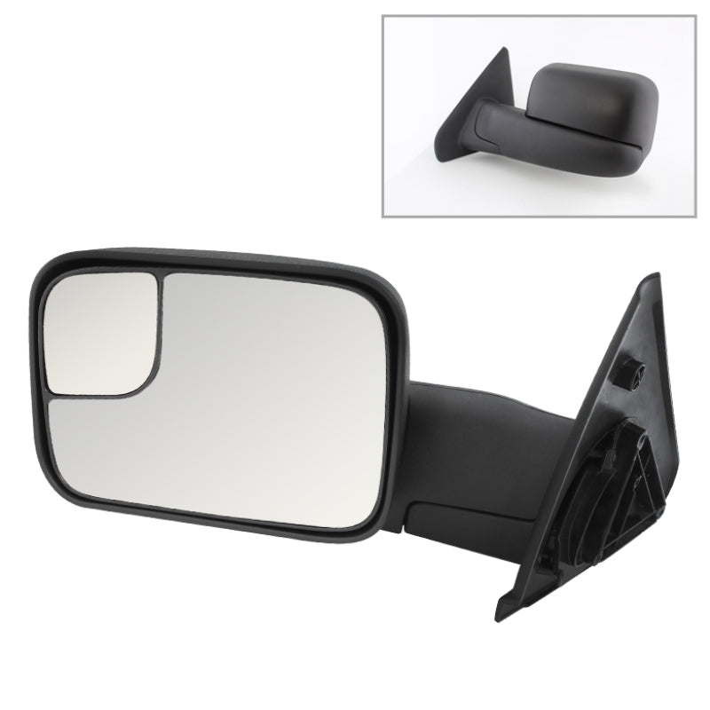 Xtune Dodge Ram 02-09 Manual Extendable Manual Adjust Mirror Left MIR-DRAM02-MA-L SPYDER Side Mirrors