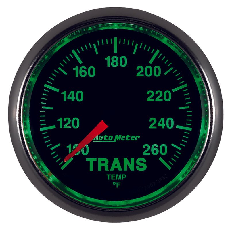 Autometer GS 100-260 degree Electronic Trans Temperature Gauge AutoMeter Gauges