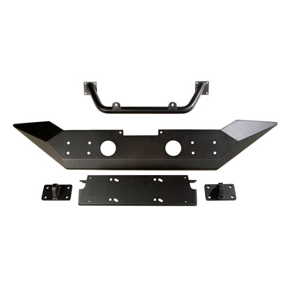 Rugged Ridge Spartan Front Bumper HCE W/Overrider 18-20 Jeep Wrangler JL/JT Rugged Ridge Bumpers - Steel