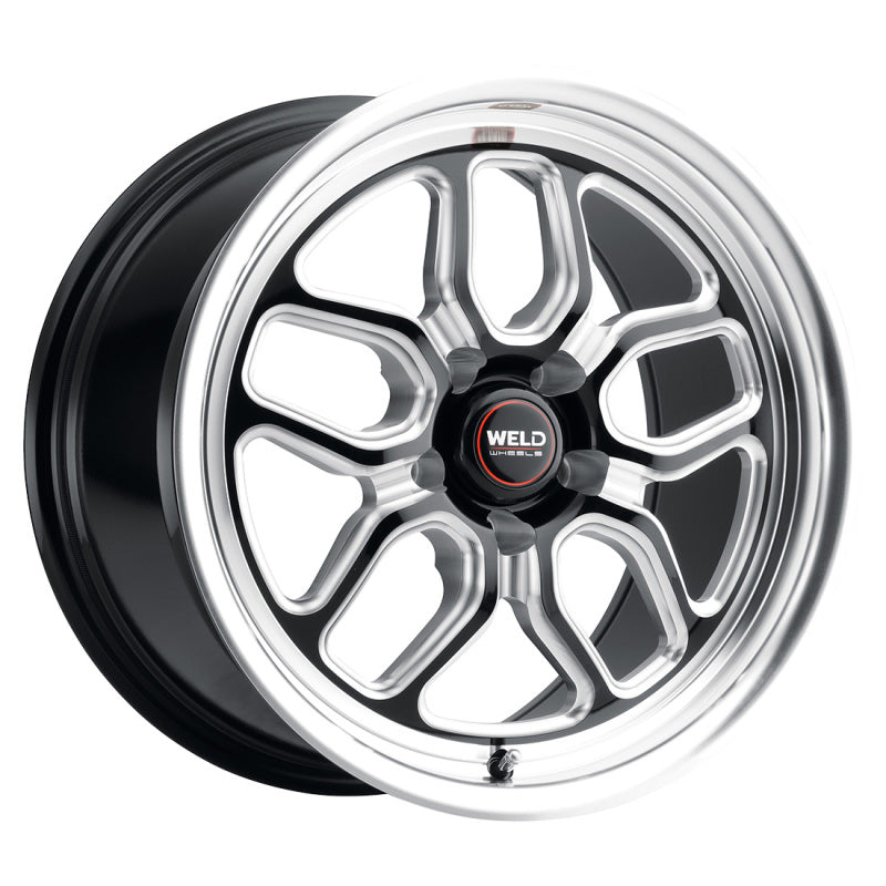 Weld Racing 17x10 Laguna Drag 5x112 ET40 BS7.1 Gloss BLK MIL DIA 78.1 Weld Wheels - Cast