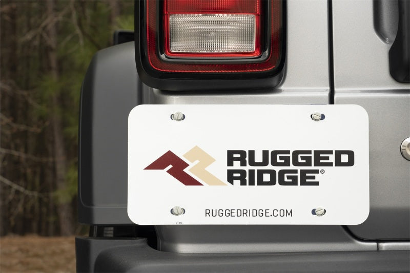 Rugged Ridge Magnetic License Plate Holder Rugged Ridge License Frame