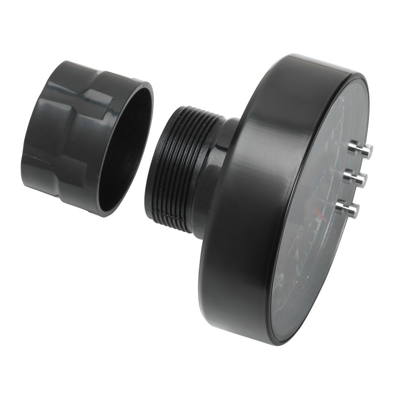 Autometer Spek-Pro Gauge Tachometer 5in 11K Rpm W/Shift Light & Peak Mem Black/Black AutoMeter Gauges