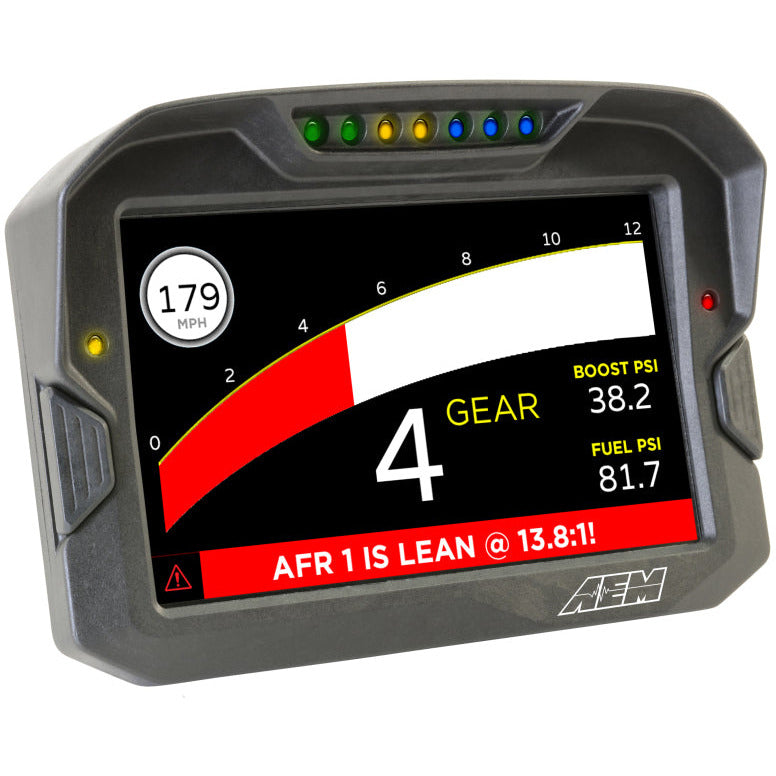 AEM CD-7 Non Logging Race Dash Carbon Fiber Digital Display (CAN Input Only) AEM Gauges