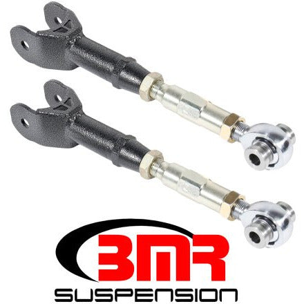 BMR 16-17 6th Gen Camaro Upper Trailing Arms w/ On-Car Adj. Rod Ends - Black Hammertone BMR Suspension Suspension Arms & Components