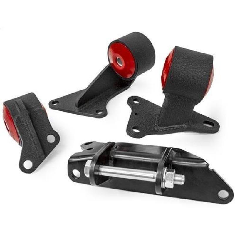 Innovative 86-89 Accord B-Series Black Steel Mounts 60A Bushings Innovative Mounts Engine Mounts