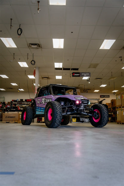 Rigid Industries x SHREDDY 360-Series 4in Lights w/Wt Bcklght (2) + 6 Covers (2 Pink/2 Teal/2 Blk)