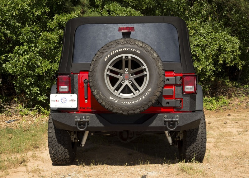 Rugged Ridge XHD Corner Guard Rear 07-18 Jeep Wrangler JK 2-Door Rugged Ridge Body Armor & Rock Rails