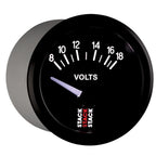 Autometer Stack Instruments 52mm 8-18V Electric Battery Voltage Gauge - Black AutoMeter Gauges