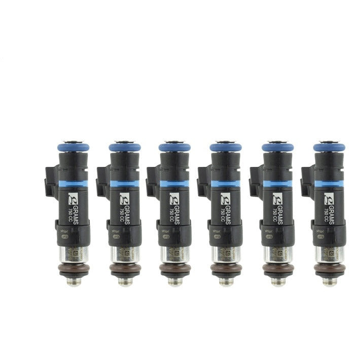 Grams Performance Nissan R32/R34/RB26DETT (Top Feed Only 11mm) 750cc Fuel Injectors (Set of 6) Grams Performance Fuel Injector Sets - 6Cyl