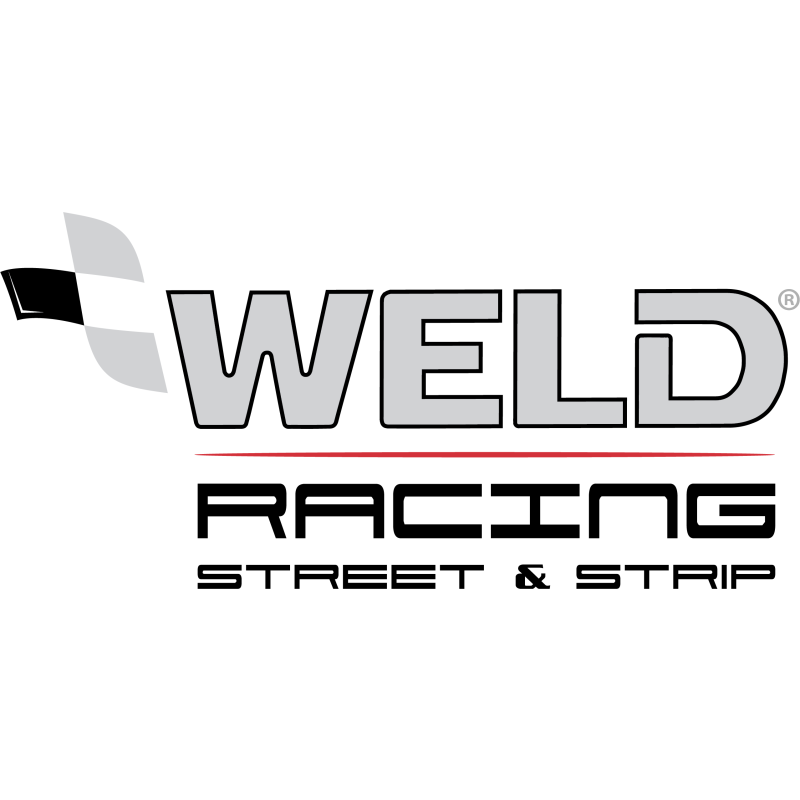 Weld S76 18x9 / 5x4.75 BP / 6.1in. BS Black Wheel (High Pad) - Non-Beadlock Weld Wheels - Forged