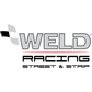 Weld S77 17x7 / 5x4.75 BP / 5.3in. BS Black Wheel (Medium Pad) - Non-Beadlock Weld Wheels - Forged