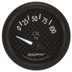 Autometer GT Series 52mm Short Sweep Electronic 0-100 psi Oil Pressure AutoMeter Gauges