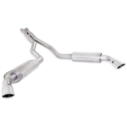 Stainless Works 2010-15 Camaro 6.2L 3in Exhaust X-Pipe S-Tube Turbo Mufflers Polished Tips Stainless Works Catback