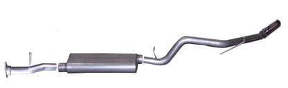 Gibson 06-09 Chevrolet Trailblazer LT 4.2L 2.5in Cat-Back Single Exhaust - Stainless