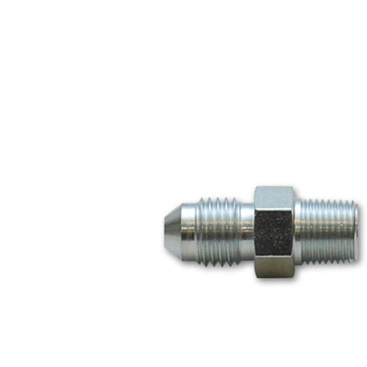 Vibrant -4AN to 1/8in NPT Straight Adapter Fitting - Steel Vibrant Fittings