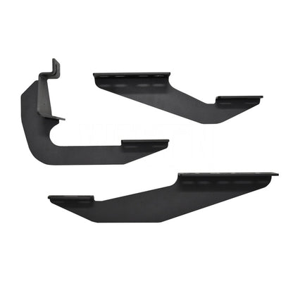 Westin 15-22 Ford Transit Van 150/250/350 (Single 54in. Pass Door) Running Board Mount Kit - Blk