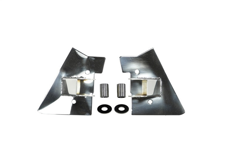 Rugged Ridge 97-02 Jeep Wrangler TJ Stainless Steel Mirror Relocation Brackets Rugged Ridge Exterior Trim