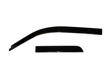 AVS 04-14 Ford F-150 Supercab Ventvisor Low Profile Deflectors 4pc - Smoke