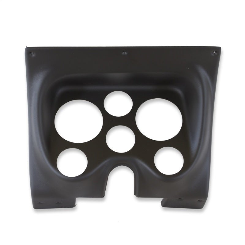 Autometer Designer Black 67-68 Camaro/Firebird Dash Kit 6pc Tach / MPH / Fuel / Oil / WTMP / Volt AutoMeter Gauges