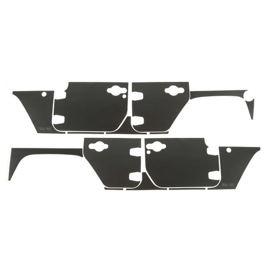 Rugged Ridge Magnetic Protection Panel kit 4-Dr07-18 Jeep Wrangler Rugged Ridge Body Armor & Rock Rails