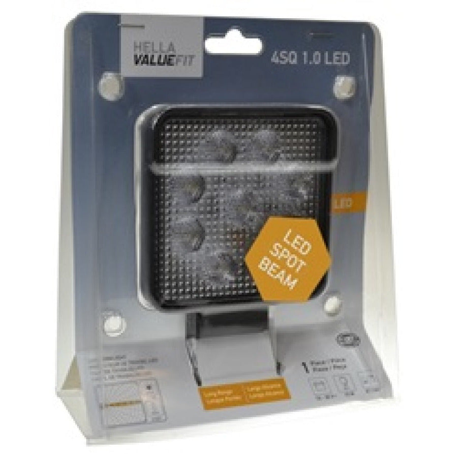 Hella ValueFit Work Light 4SQ 1.0 LED MV LR LT Hella Work Lights