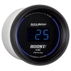 Autometer Cobalt Digital 52.4mm Black Vacuum/Boost Gauge AutoMeter Gauges