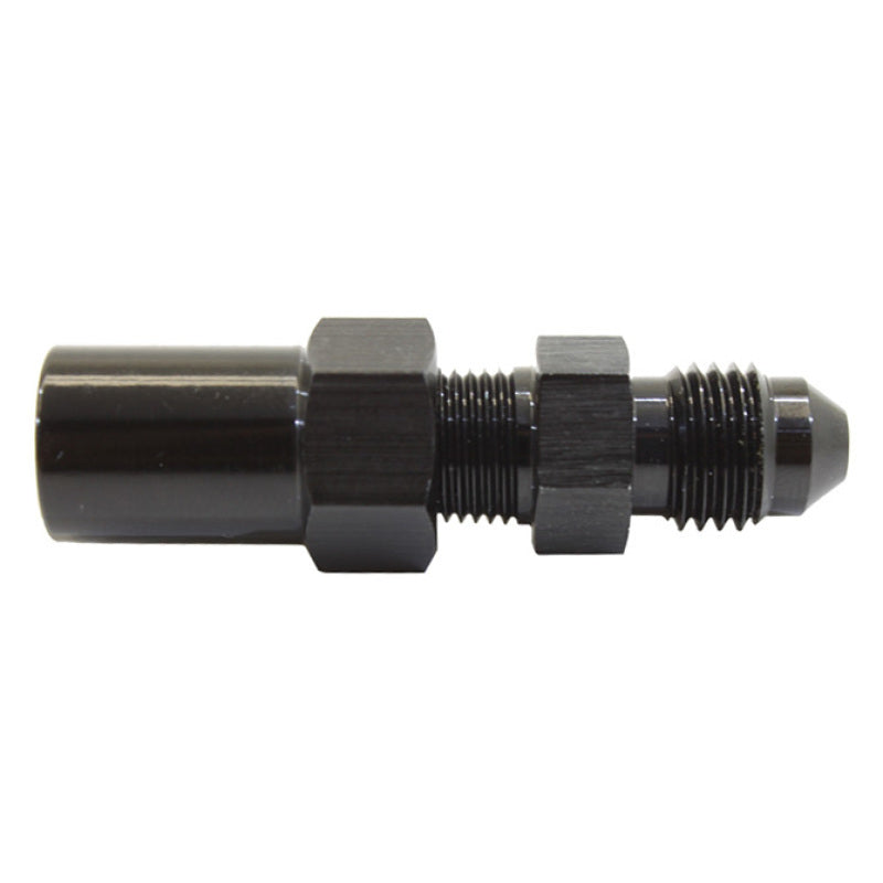 Snow Performance 1/8in NPT Female to 4AN Male Low Profile Straight Nozzle Holder Snow Performance Water Meth Nozzles