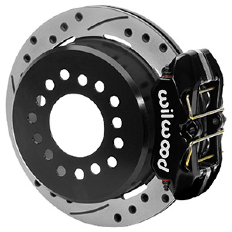 Wilwood Ford Explorer 8.8in Rear Axle Dynapro Disc Brake Kit 11in Drilled/Slotted Rotor -Blk Caliper Wilwood Big Brake Kits